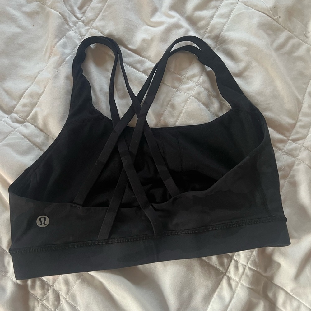 lululemon athletica Black Sports Bra